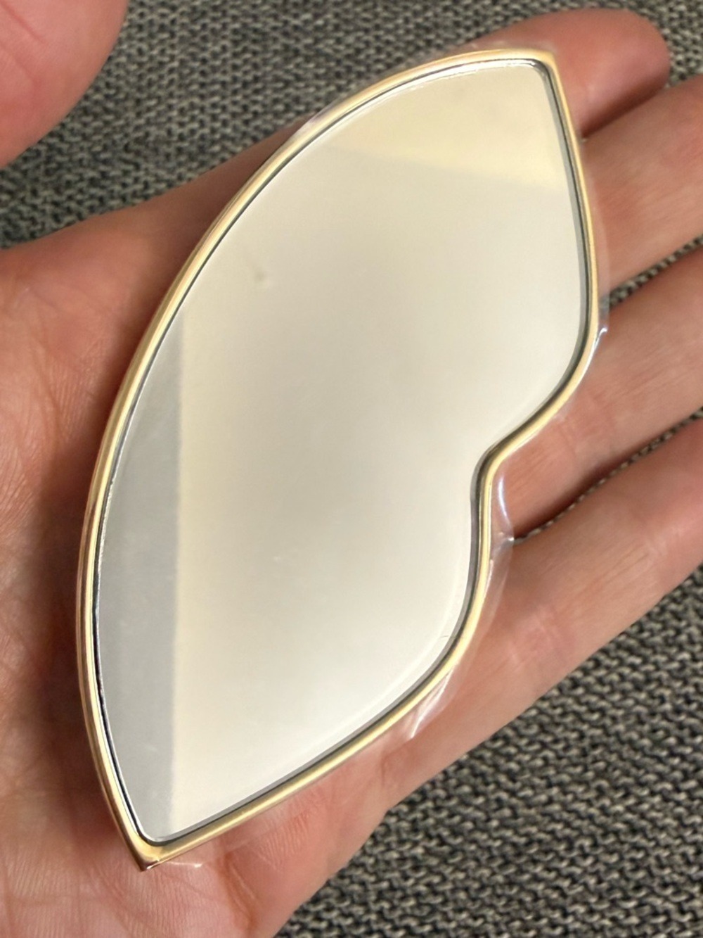 Yves Saint Laurent Lips Pocket Mini Mirror Nude Pink Authentic New - Picture 12 of 17